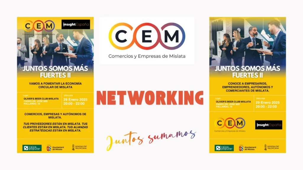 Nuevo evento Networking para fomentar la economía de Mislata