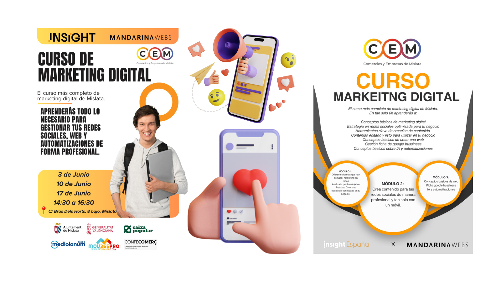CURSO DE MARKETING DIGITAL PARA LOS COMERCIOS DE MISLATA